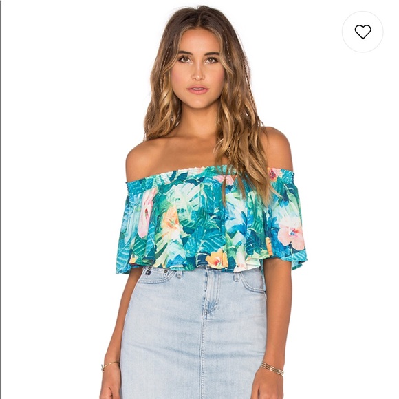 Show Me Your MuMu Bungalow Off Shoulder Top - Picture 5 of 6